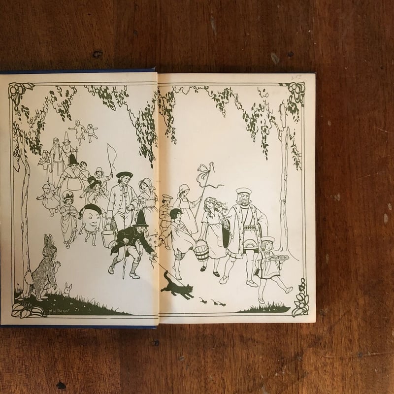 Rhymes of Old Times(1930年頃)」Margaret Tarrant(マ Rhymes of Old Times(1930年頃)」Margaret Tarrant(マ