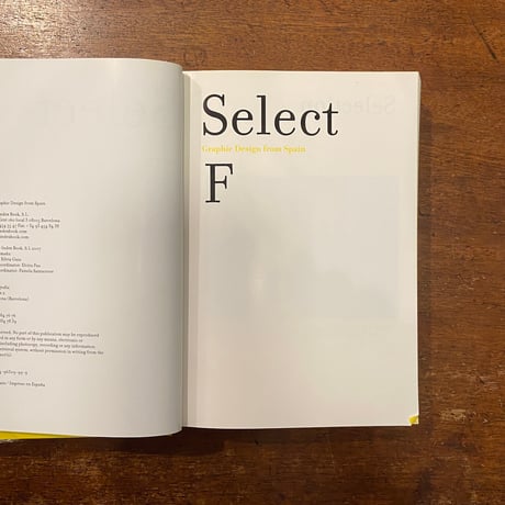 「Select F. Graphic Design from Spain」