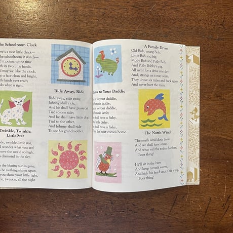 「Old Mother Goose and Other Nursery Rhymes」Alice & Martin Provensen（プロヴェンセン夫妻）