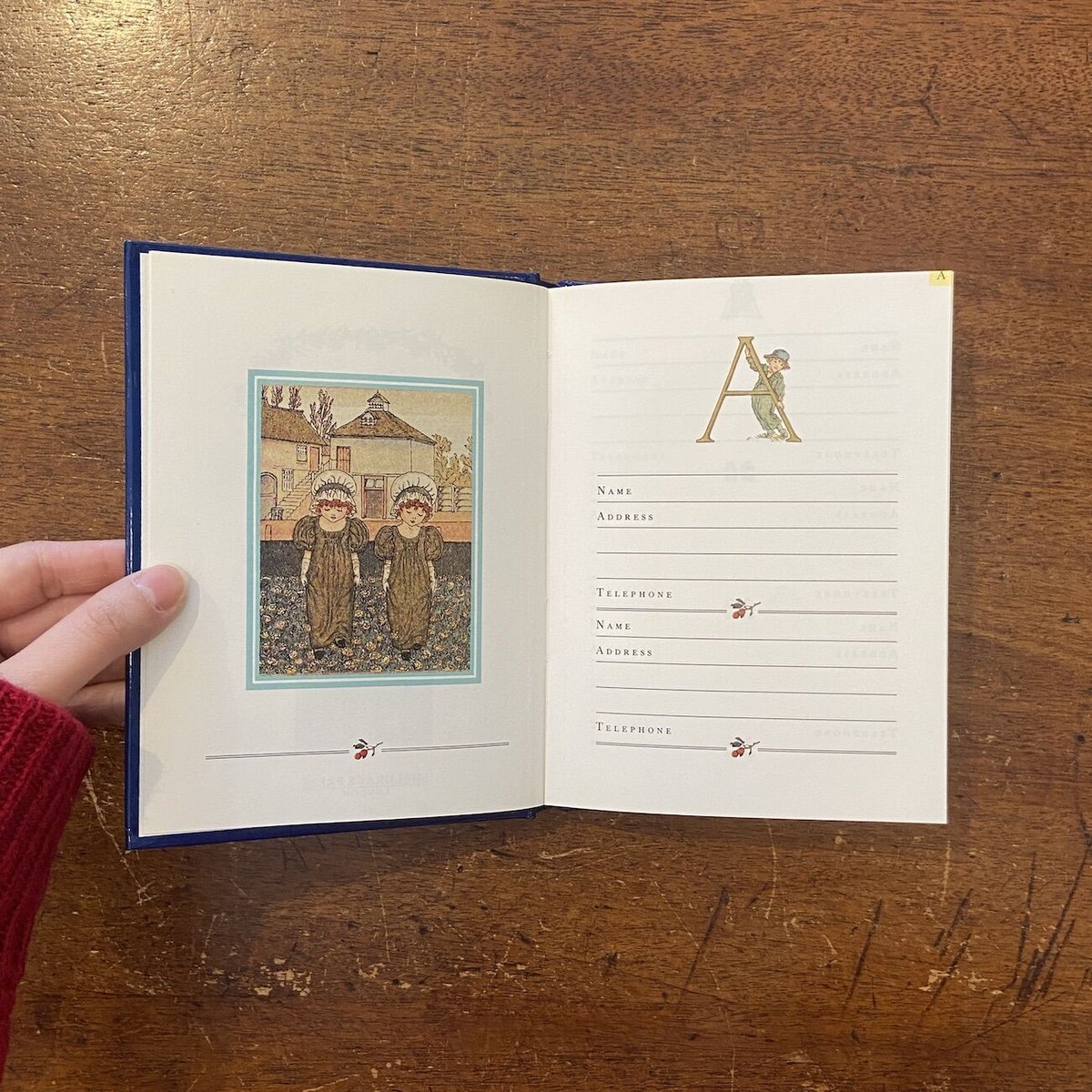 Address Book」Kate Greenaway（ケイト・グリーナウェイ） | Fro