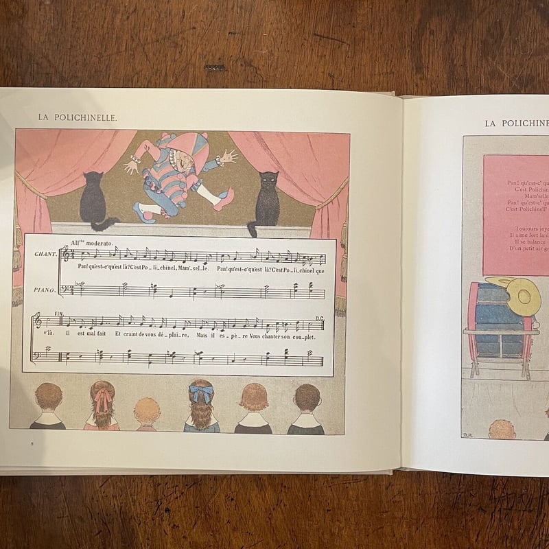 VIEILLES CHANSONS ET RONDES」M. B. de Monvel（ブー