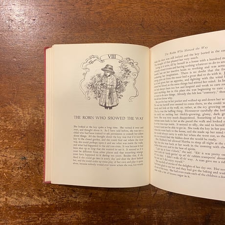 「The Secret Garden（1962年）」Frances Hodgson Burnett　Tasha Tudor（ターシャ・テューダー）