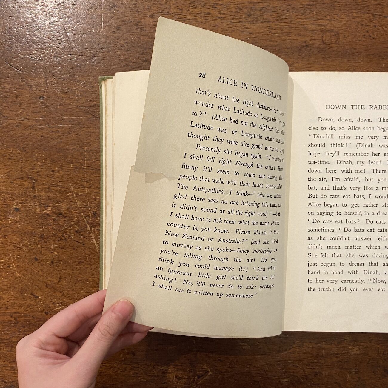 ALICE IN WONDERLAND（1920〜30年頃）」Lewis Carroll M