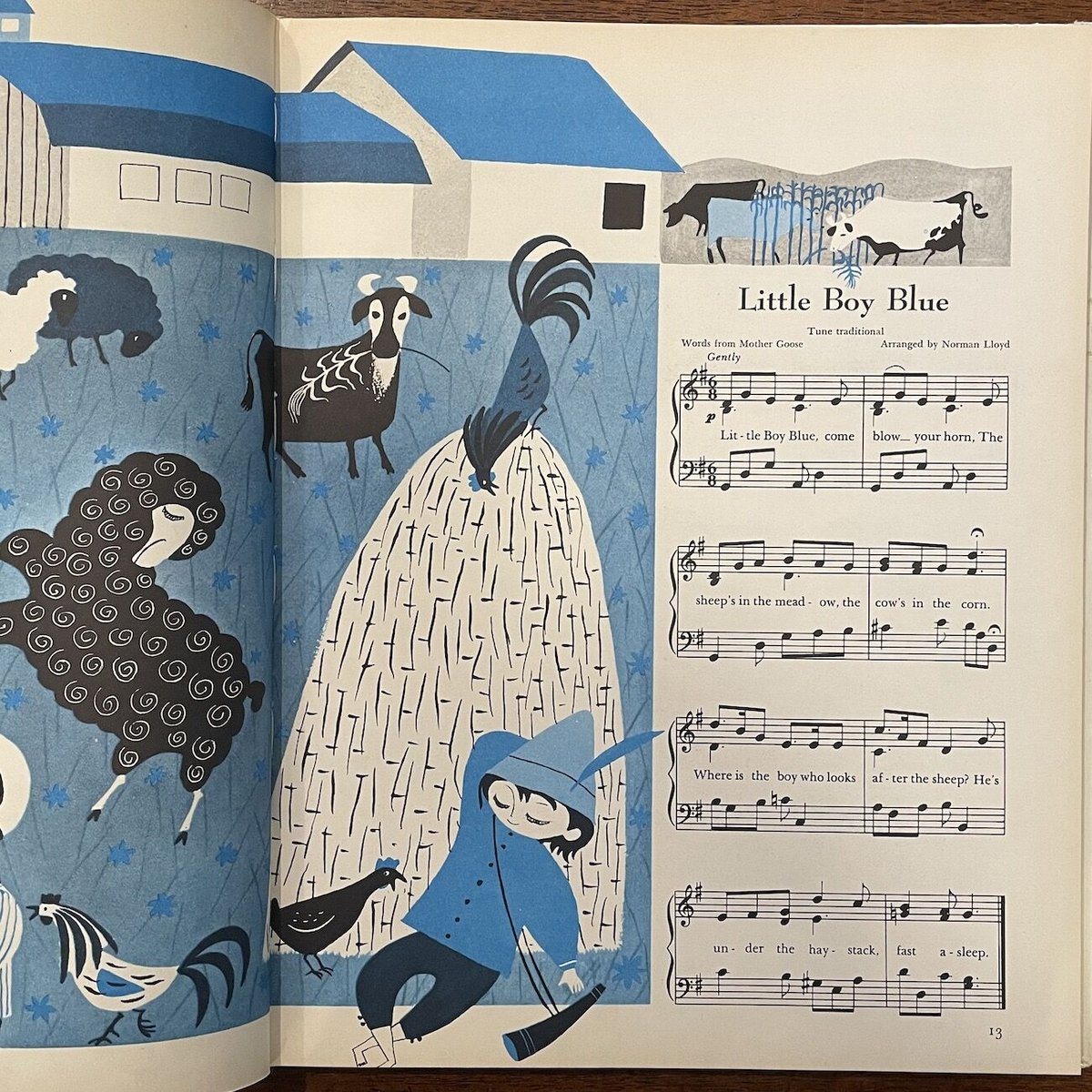 THE NEW GOLDEN SONG BOOK（1955年）」Norman Lloyd M