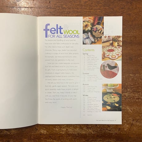 「Better Homes and Gardens Felt and Wool for All Seasons」