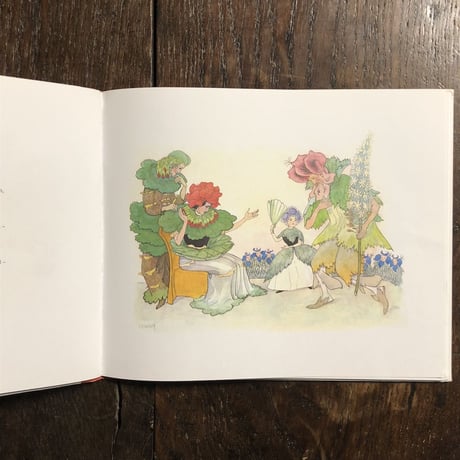 「Der Traumgarten」Ernst Kreidolf（エルンスト・クライドルフ）
