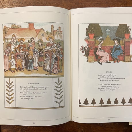 「KATE GREENAWAY'S FAMILY TREASURY」Kate Greenaway（ケイト・グリーナウェイ）