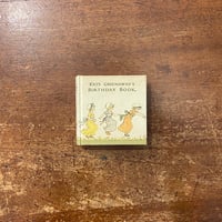 「KATE GREENAWAY'S BIRTHDAY BOOK」Kate Greenaway（ケイト・グリーナウェイ）