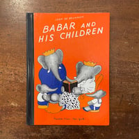 「BABAR AND HIS CHILDREN」Jean de Brunhoff（ジャン・ド・ブリュノフ）