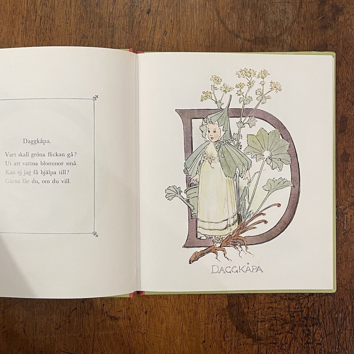 PRINSARNES BLOMSTERALFABET（1997年版）」Ottilia Ad