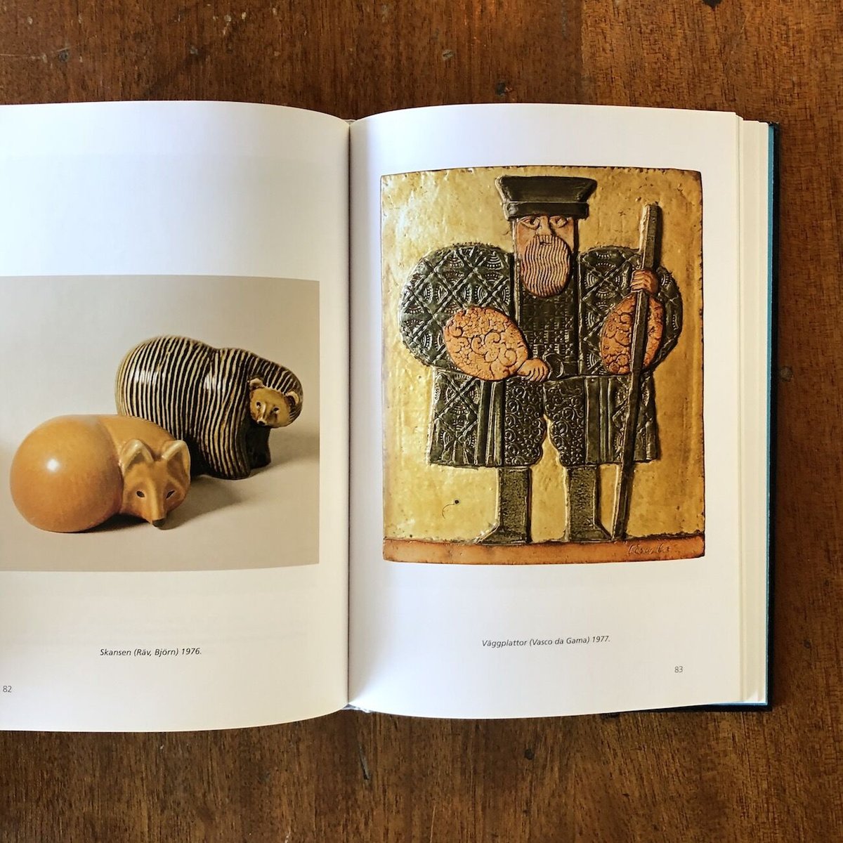 Lisa Larson／bland lejon och anglar」Gisela Eron