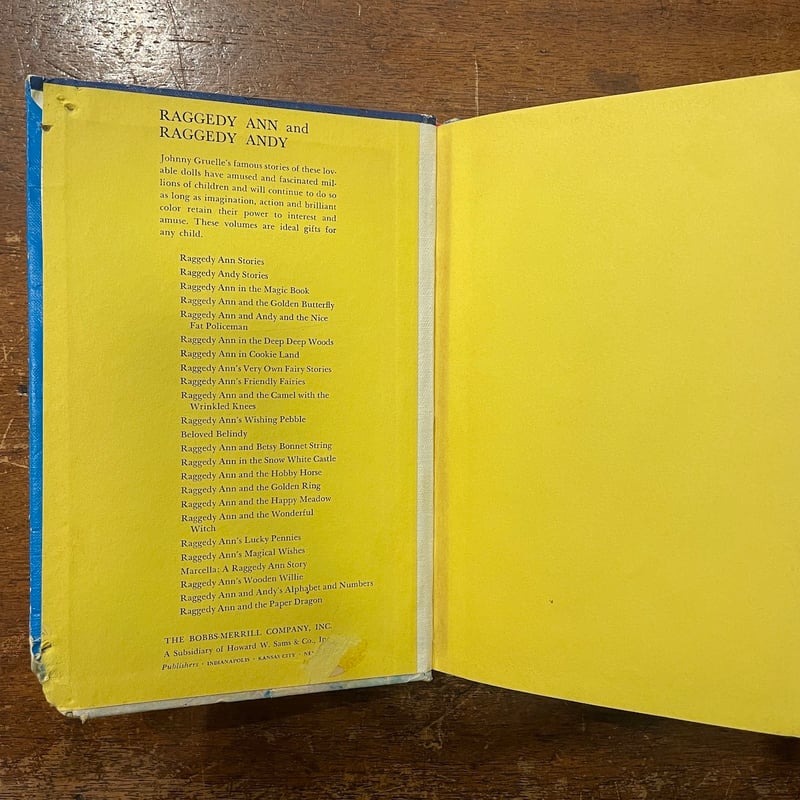 Raggedy Ann And The Golden Butterfly（1961年）」Jo
