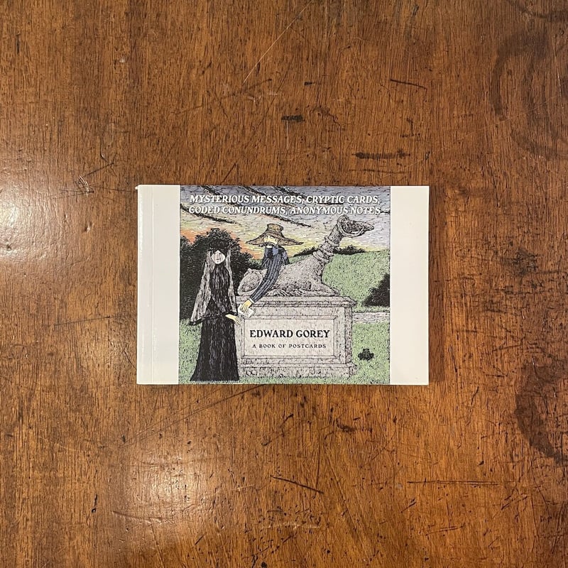 A BOOK OF POSTCARDS」Edward Gorey（エドワード・ゴーリー） |