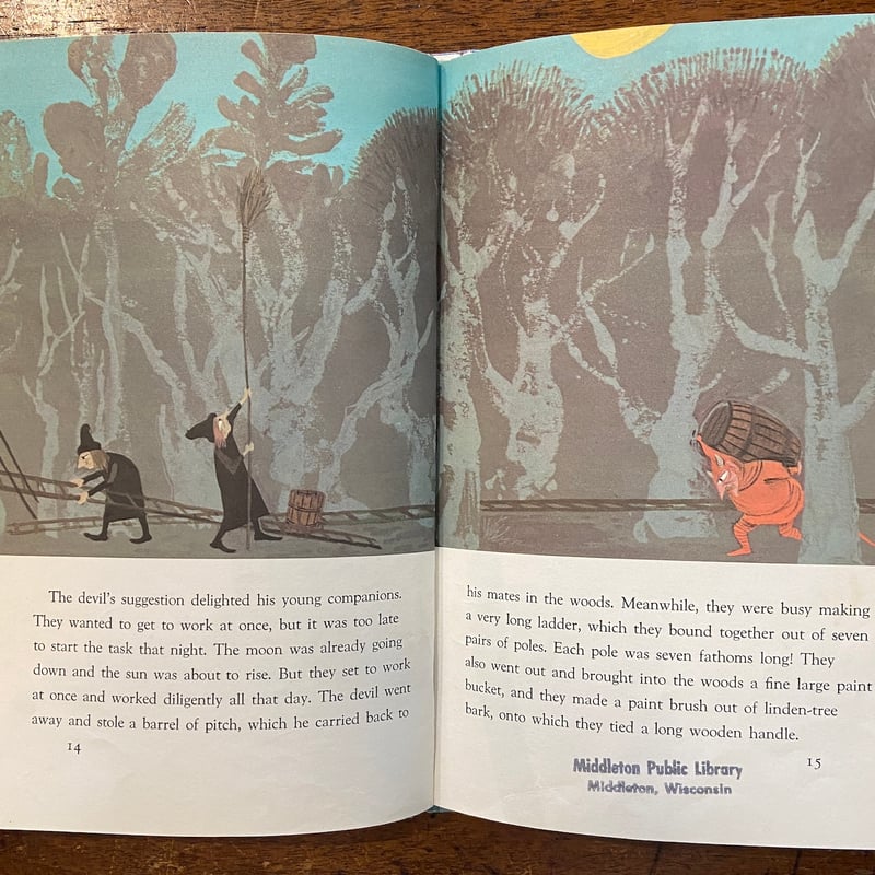 Painting the Moon：A Folktale from Estonia（1970