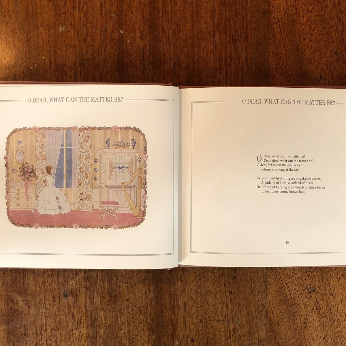 ☆参考写真☆モンベル絵本アンティークOur old nursery rhymes ☆参考