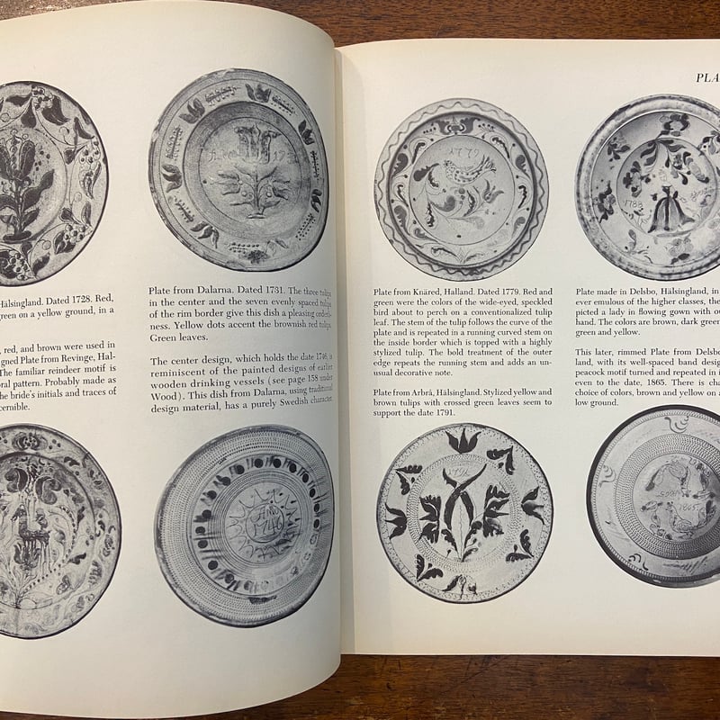 THE DECORATIVE ARTS OF SWEDEN（1948年）」Iona Plat