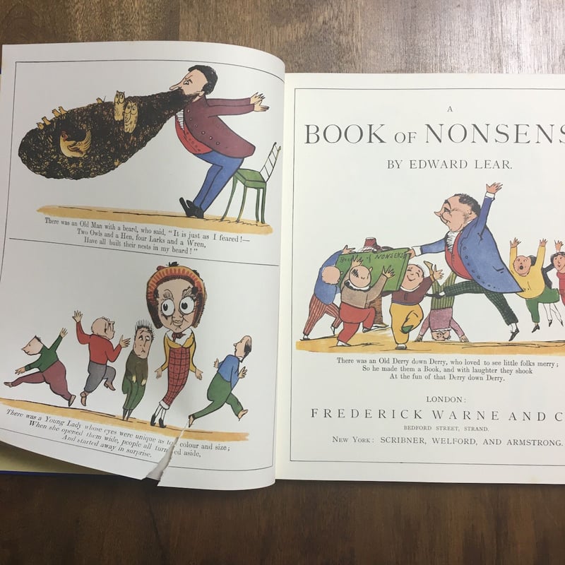 LEAR'S BOOK OF NONSENSE（ナンセンスの本／オズボーン