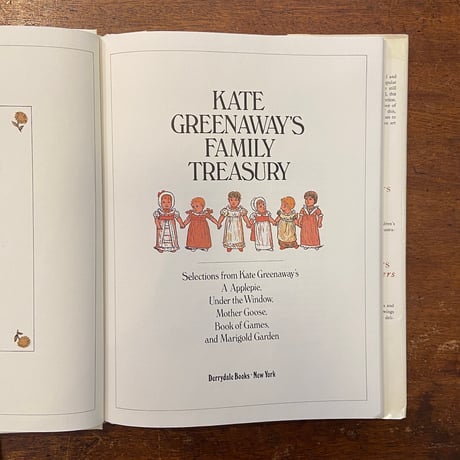 「KATE GREENAWAY'S FAMILY TREASURY」Kate Greenaway（ケイト・グリーナウェイ）