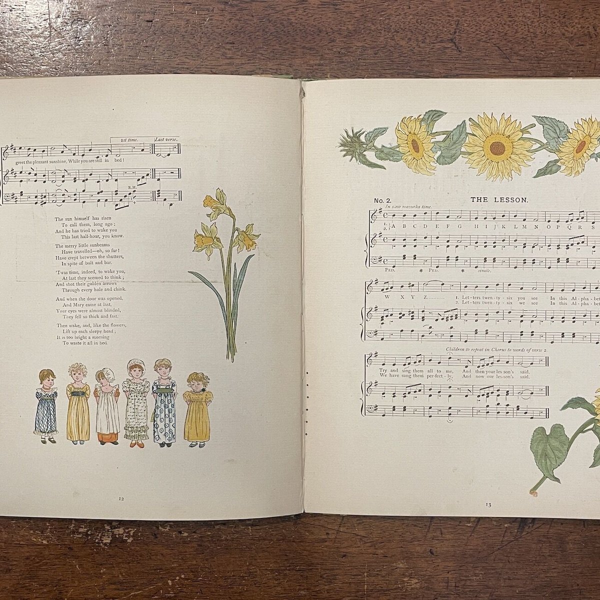 A DAY IN A CHILD'S LIFE」Kate Greenaway（ケイト・グリー