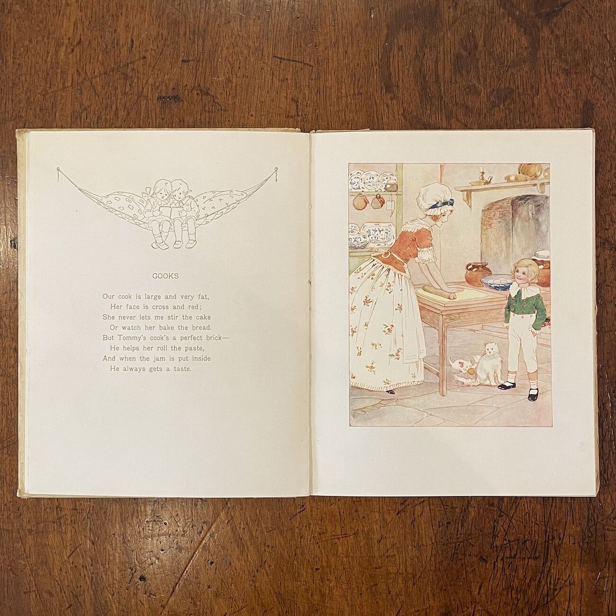 １９０３年　ハンガリー　アンティーク　幼子イエス　かわいい詩集　ポエム　ノエル fit=scale-down,w=1200