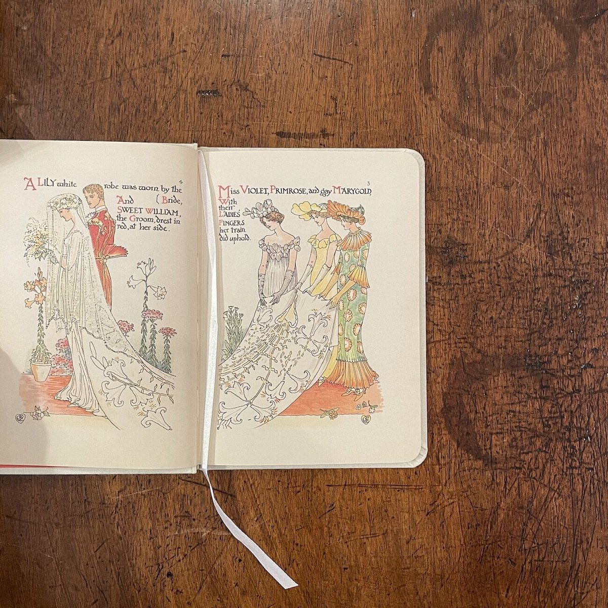 A FLOWER WEDDING」Walter Crane（ウォルター・クレイン） | Fr