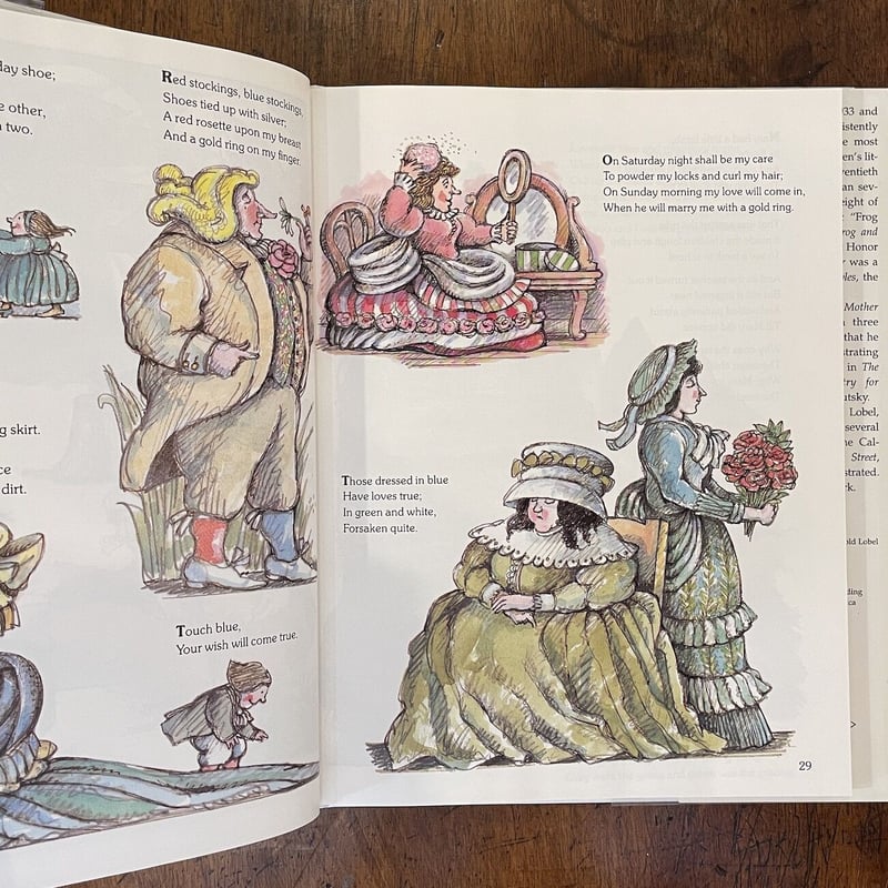 The ARNOLD LOBEL BOOK OF MOTHER GOOSE」Arnold L