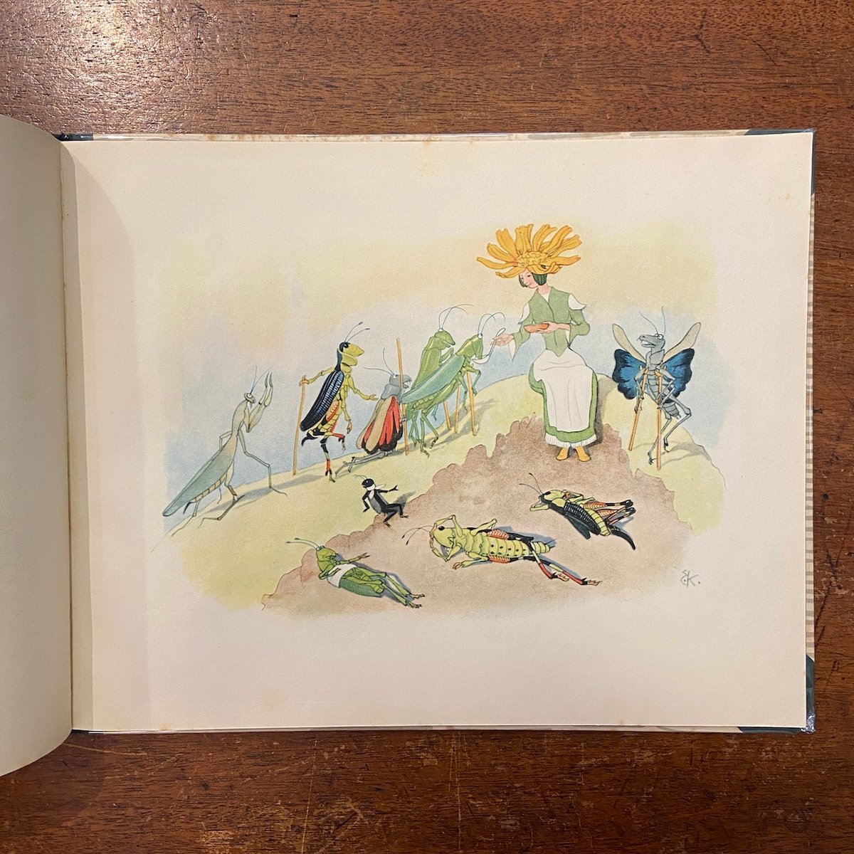 Alpenblumenmarchen（1922年）」Ernst Kreidolf（エルンスト