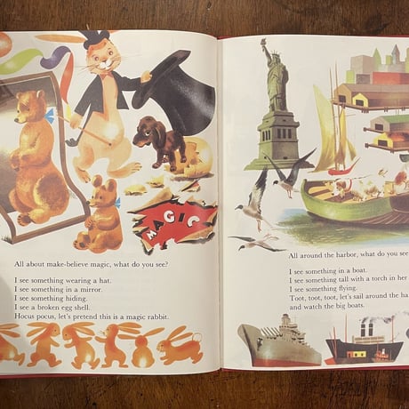 「Look & See　A FIRST PICTURE BOOK」Leonard Weisgard（レナード・ワイスガード）