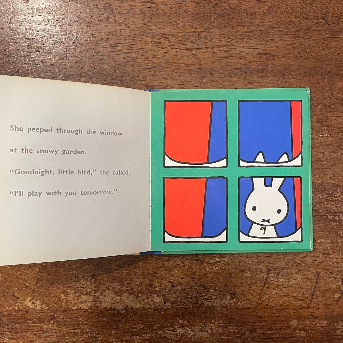 【 Dick Arentz：British Isles】1.000限定初版 Miffy in the snow（1965年イギリス版初版／リトグラフ）」Dick Bru