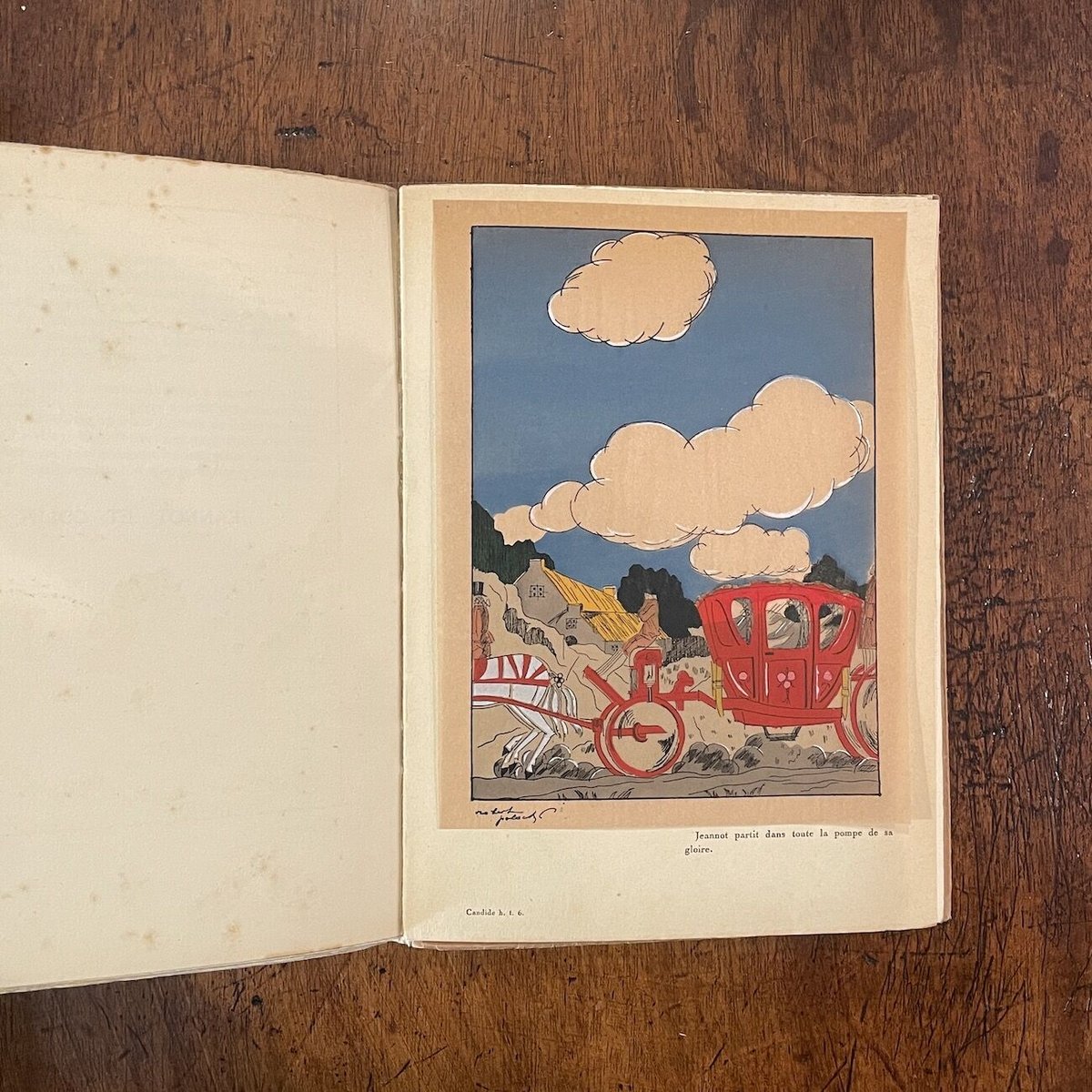 59番⭐️1937年 ヴォルテール 著 A.E.マルティ 挿絵『CANDIDE』 希少 美品 カンディード CANDIDE 1937年 A E マルティ 挿絵