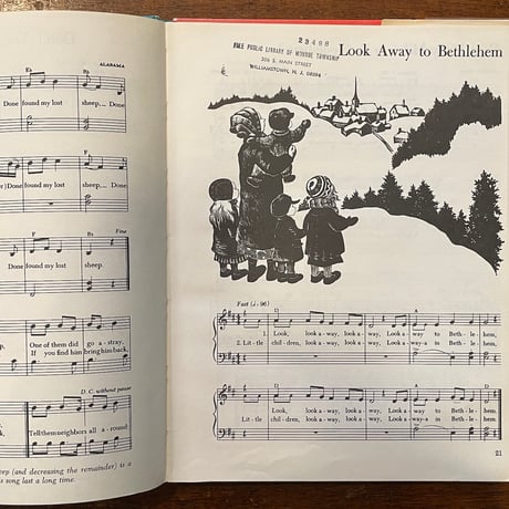 「American Folk Songs for Christmas」Ruth Crawford Seeger　Barbara Cooney（バーバラ・クーニー）