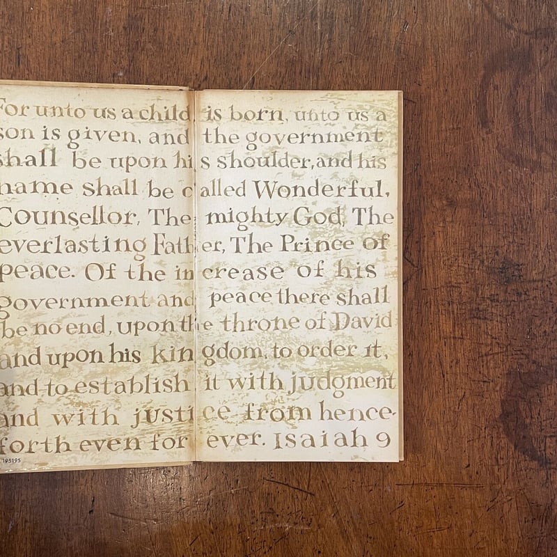 THE FIRST NOEL（1959年）」Alice & Martin Provensen