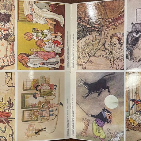 「Old-Fashioned STORYBOOK POSTCARDS」Walter Crane　Arthur Rackham 他