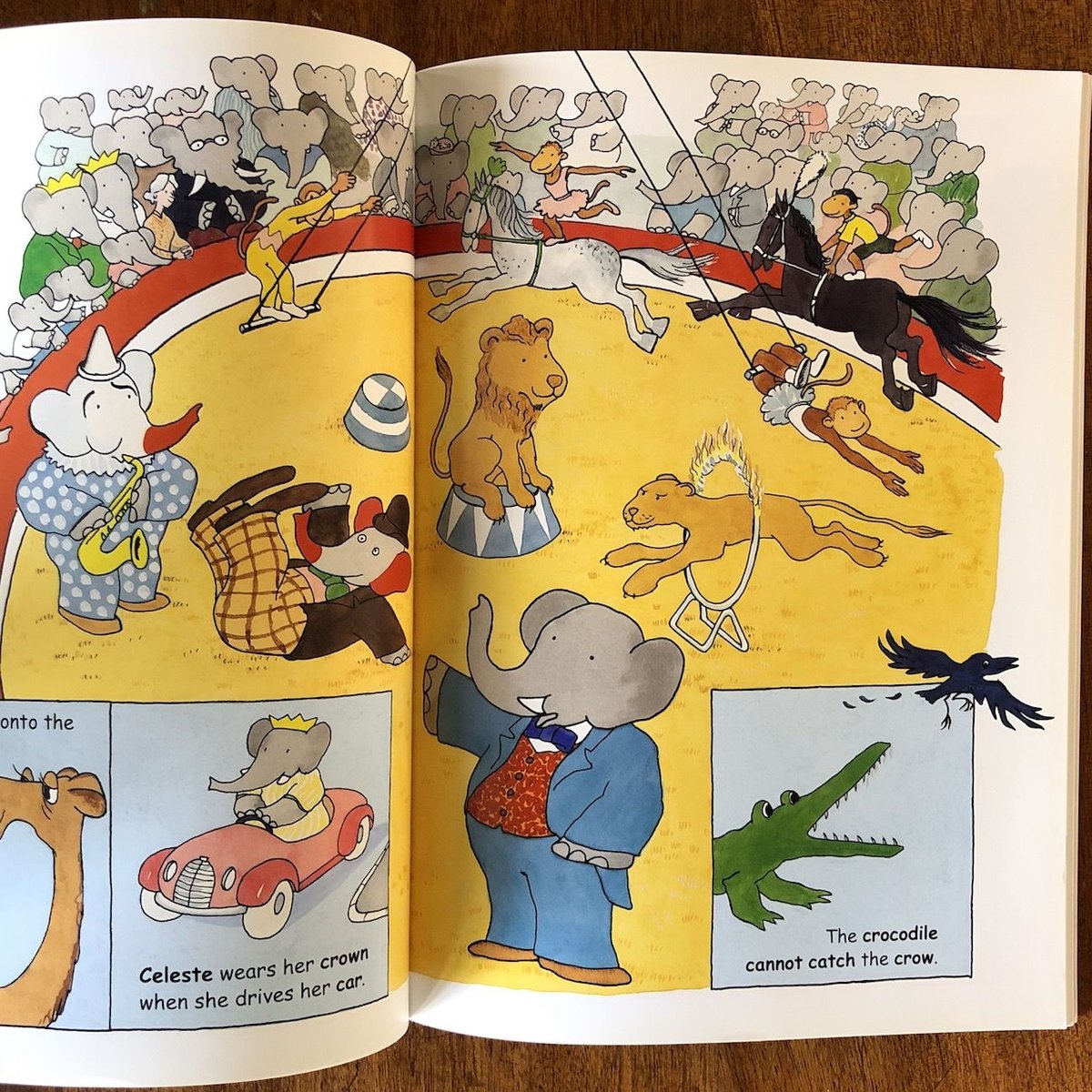 BABAR'S ABC」Laurent de Brunhoff（ロラン・ド・ブリュノフ） |