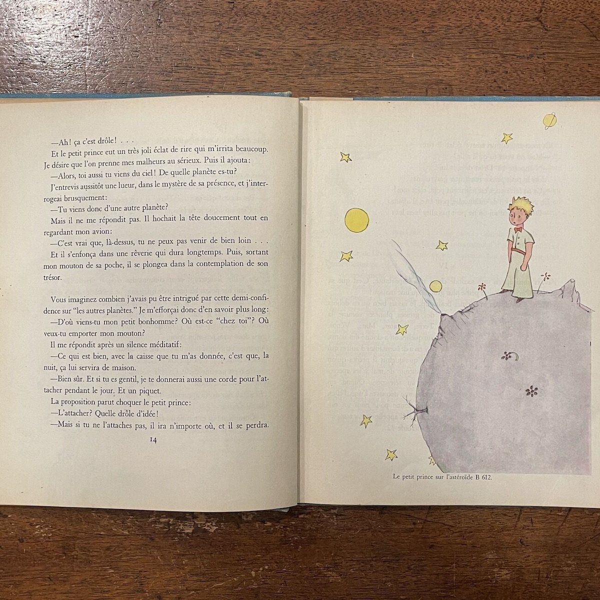 Le Petit Prince（1940年代／6刷）」Antoine De Saint-Ex