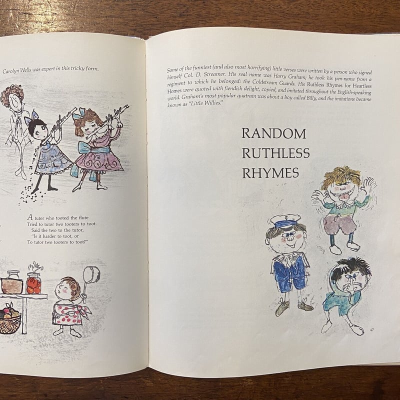 The Golden Book of Fun and Nonsense（1970年初版）」A