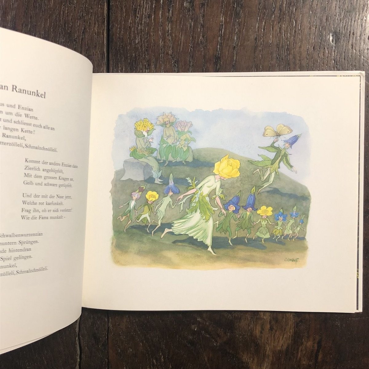 1933年 アルプスの花物語 Alpenblumenmrchen エルンスト 1933年 アルプスの花物語 Alpenblumenmrchen エルンスト