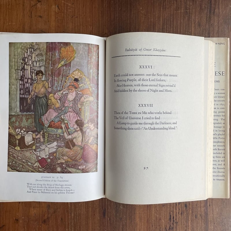 RUBÁIYÁT OF OMAR KHAYYÁM 【洋書】革製豪華本　美品 Rubáiyát of Omar Khayyám – Bodleian Libraries