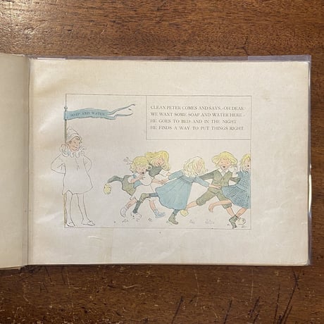 「CLEAN PETER（1901年英語版初版／リトグラフ印刷）」Ottilia Adelborg（オッティリア・アーデルボリ）