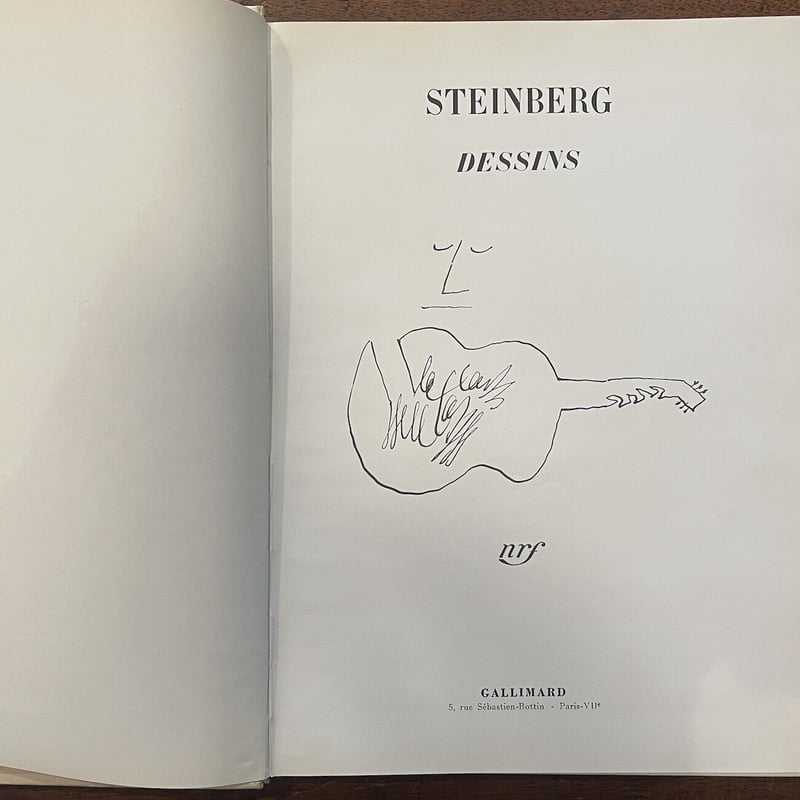 DESSINS」Saul Steinberg（ソール・スタインバーグ） | Frobergu