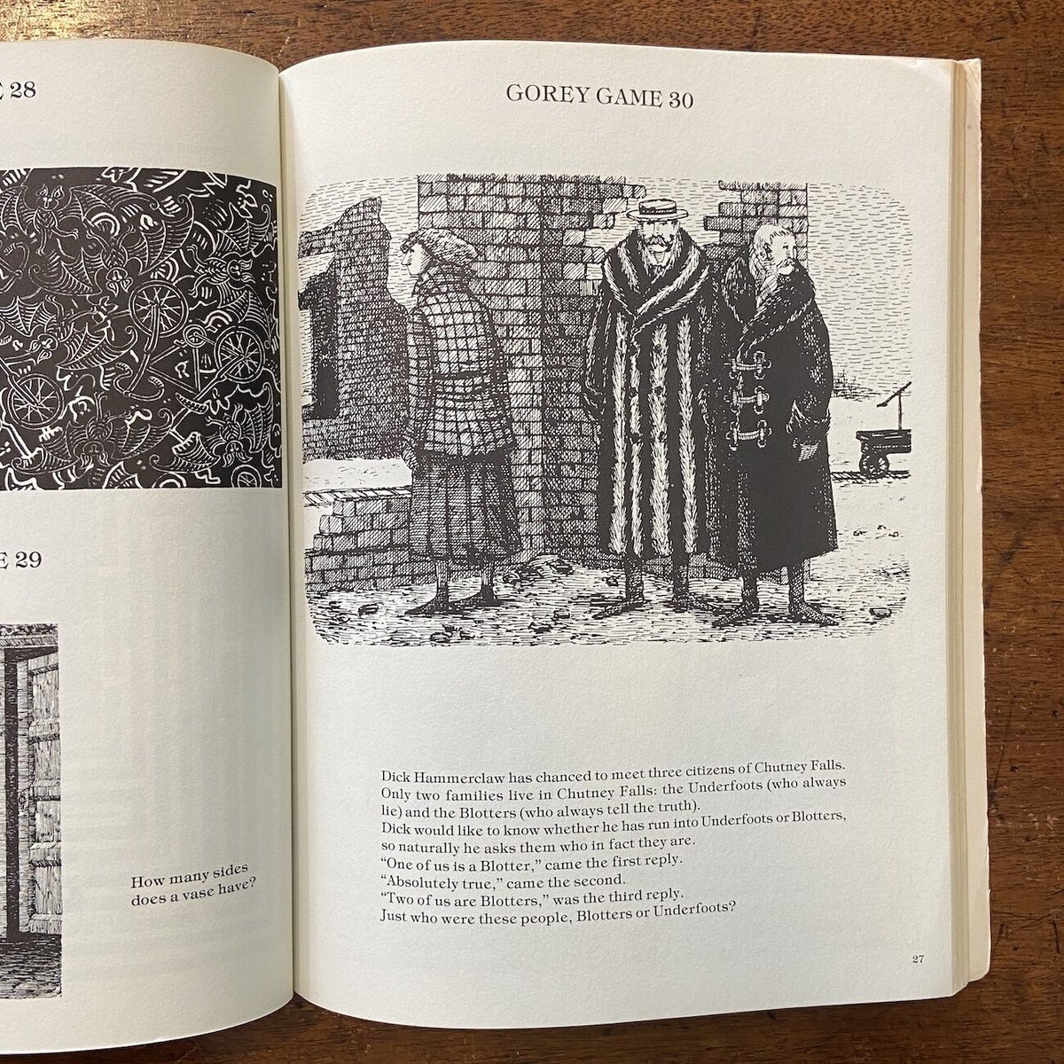 GOREY GAMES」Edward Gorey（エドワード・ゴーリー） | Froberg