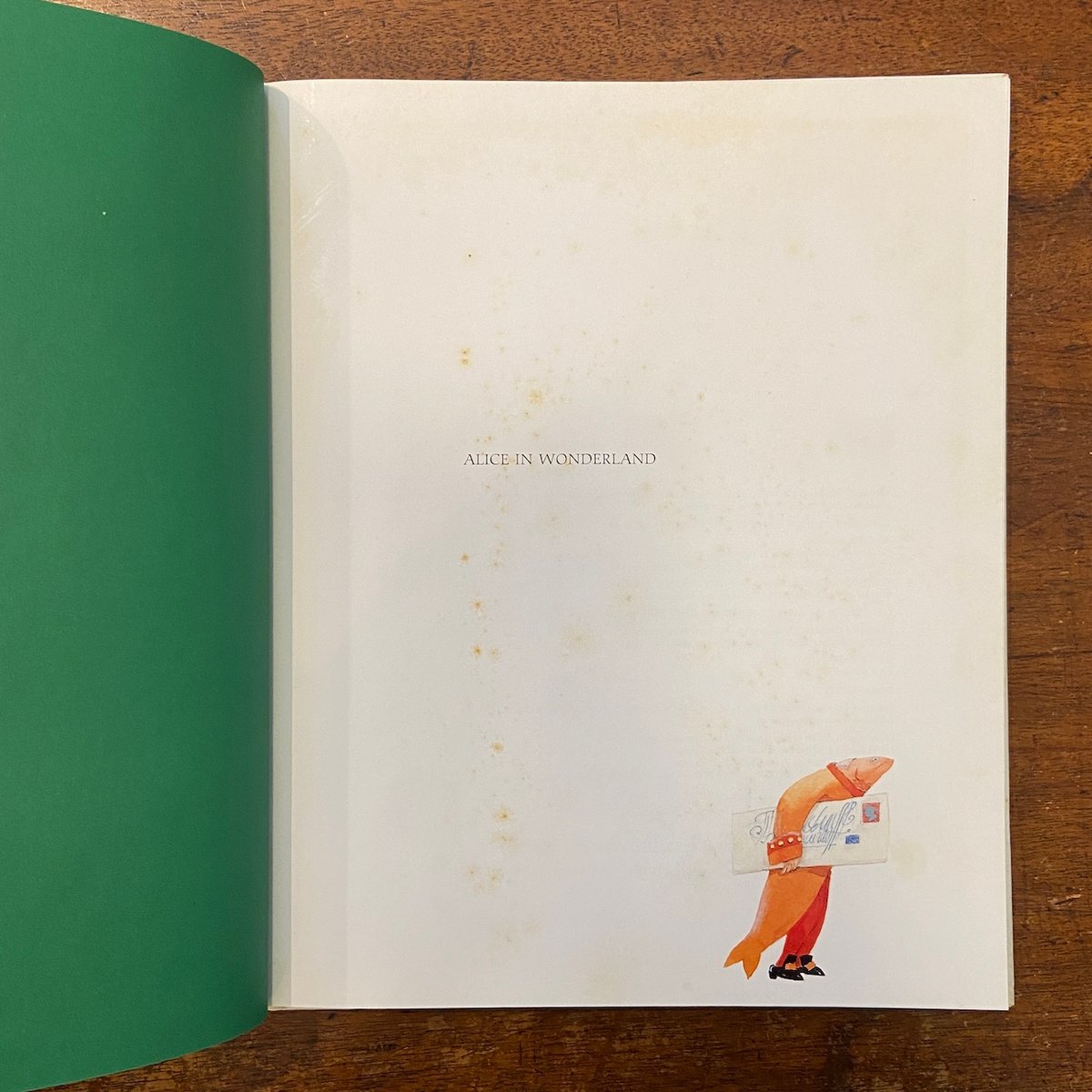 ALICE IN WONDERLAND」Lewis Carroll Lisbeth Zwer