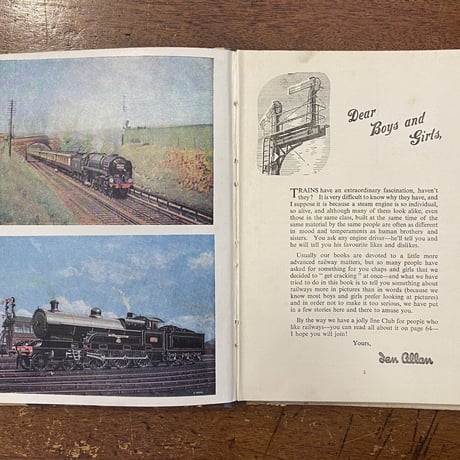 「MY TRAINS BOOK（1950年頃）」Ian Allan