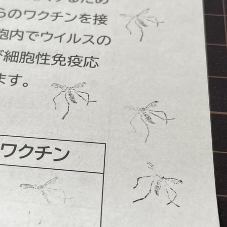 戦いの果てのモスキートスタンプ