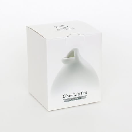 Chu-Lip Pot -Ceramic White-