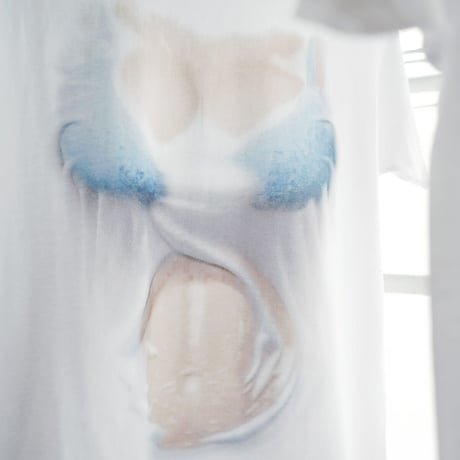 妄想マッピングTシャツ/ Splash/ Blue bra