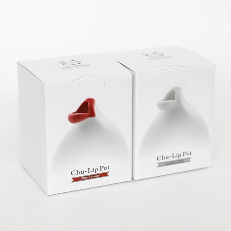 Chu-Lip Pot -White & Rouge assort set-
