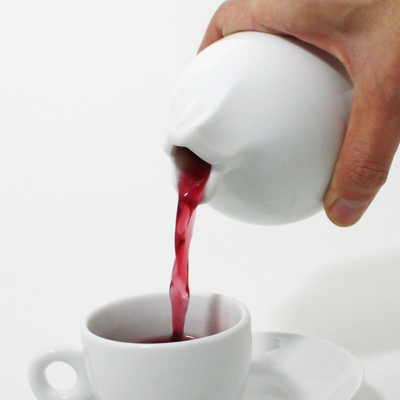 Chu-Lip Pot -Ceramic White- | ekōD Works
