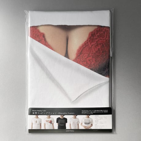 妄想マッピングＴシャツ / Red Bra