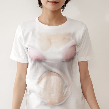 妄想マッピングTシャツ/ Splash/ Pink bra
